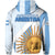 Argentina Sol de Mayo Football Hoodie - Wonder Print Shop
