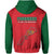Morocco Football Mixed Flag Map Style Zip Up And Pullover Hoodie - Wonder Print Shop