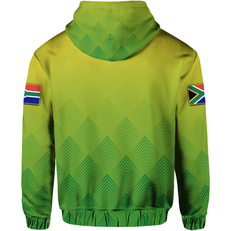 South Africa National Cricket Team Hoodie Proteas Sports Yellow Style - Wonder Print Shop