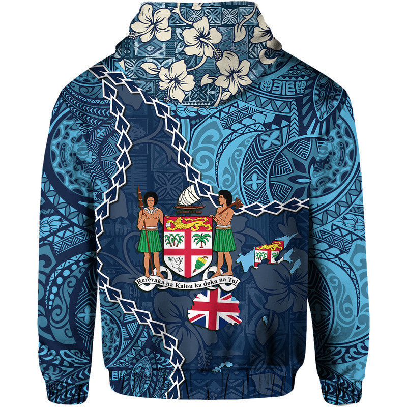 52nd Anniversary Fiji Hoodie Siga Ni Bula Galala Marautaki O Viti - Wonder Print Shop