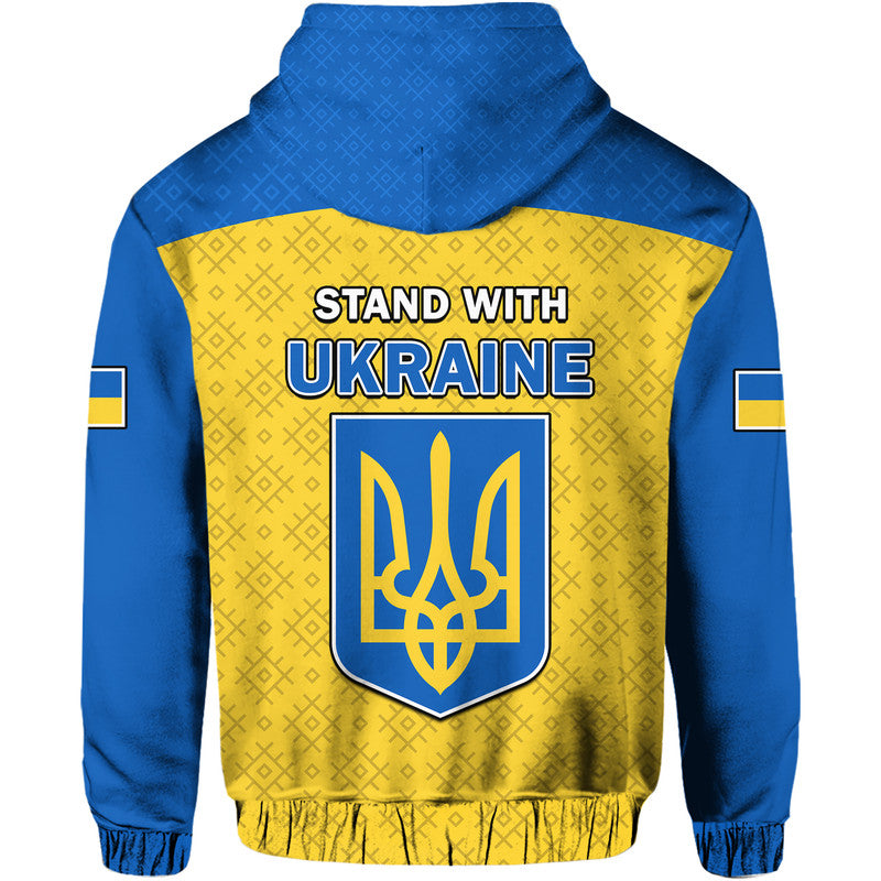 Ukraine Stand With UKRAINE Hoodie - Wonder Print Shop