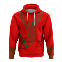 Custom Morocco Soccer Football 2022 Hoodie Kaftan Style - Wonder Print Shop