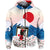 Custom Japan Football Mount Fuji Sakura SunseHoodie - Wonder Print Shop