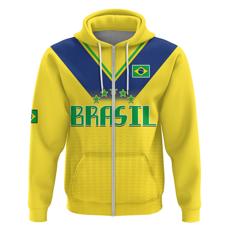 Brazil Football Sub20 Champions South American Hoodie - Wonder Print Shop