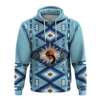 Native American Hoodie Kokopelli Mix Navajo Pattern - Wonder Print Shop