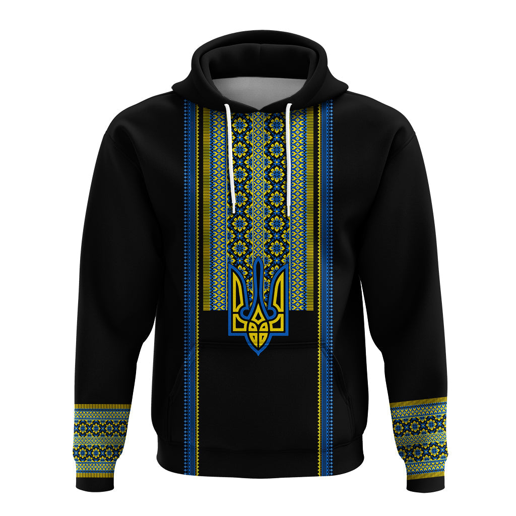 Ukraine Folk Patterns Hoodie Unity Day - Wonder Print Shop