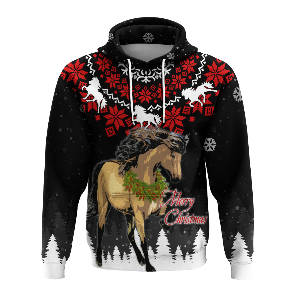 Iceland Christmas Hoodie Icelandic Horse Do The Tolt - Wonder Print Shop