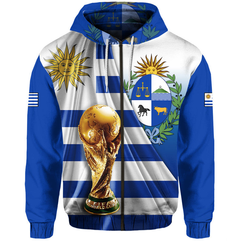 Uruguay Football La Celeste World Cup Hoodie - Wonder Print Shop