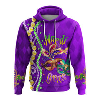 Hoodie Beads And Bling Its A Mardi Gras Thing - Wonder Print Shop