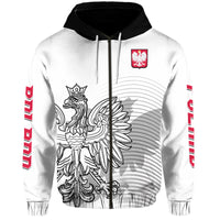 Custom Poland Football Eagles Sporty Style Hoodie - Wonder Print Shop