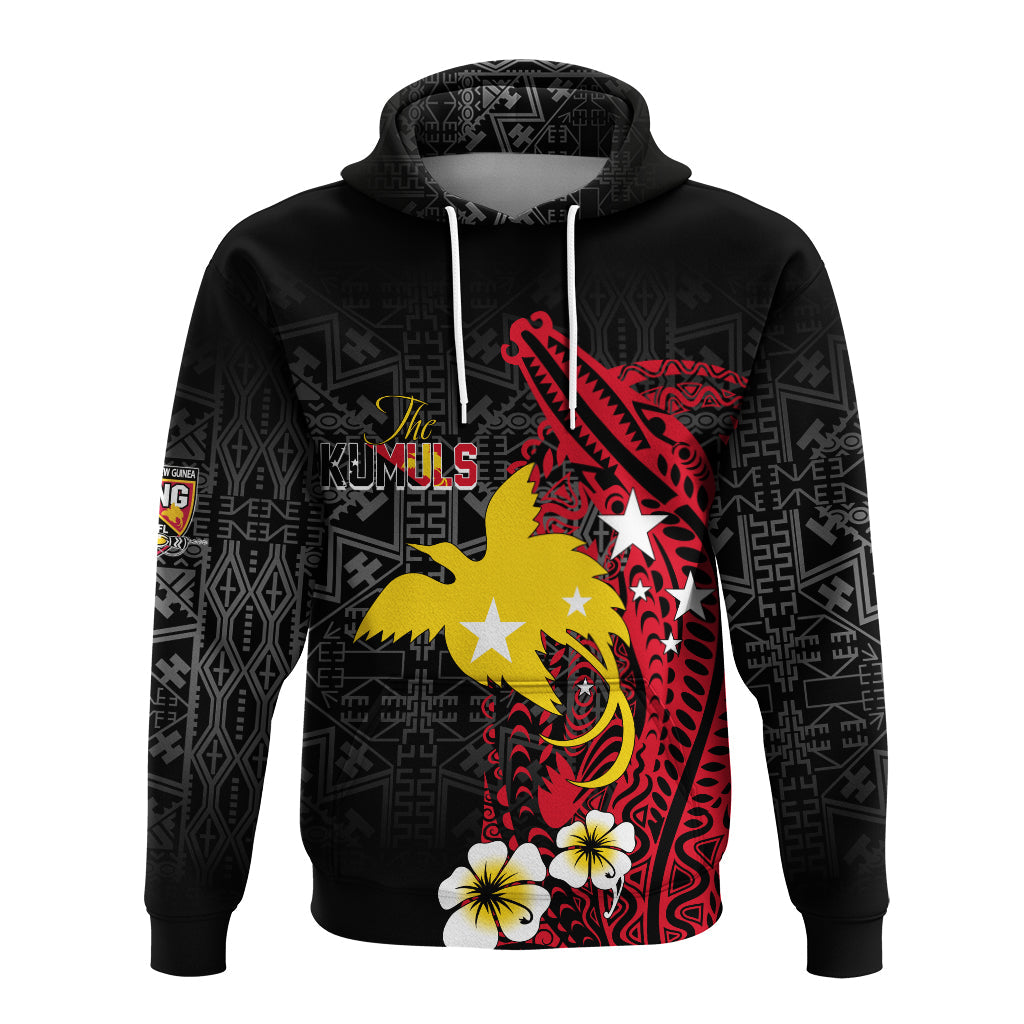 Papua New Guinea Independence Hoodie PNG Kumuls - Tribal Crocodile - Wonder Print Shop