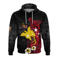 Papua New Guinea Independence Hoodie PNG Kumuls - Tribal Crocodile - Wonder Print Shop