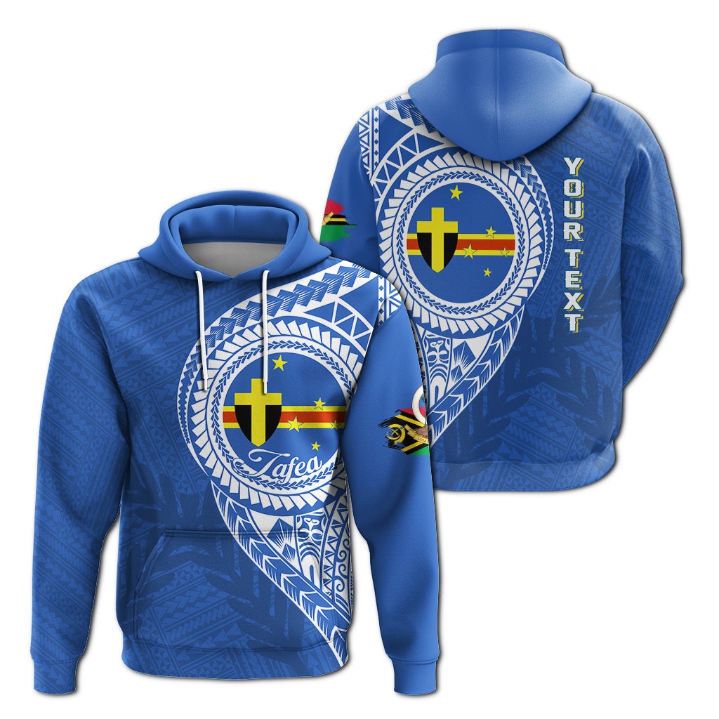 Custom Vanuatu Tafea Province Hoodie Tafea Emblem - Wonder Print Shop