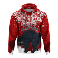 Iceland Christmas Hoodie Beware Jolakotturinn - Wonder Print Shop