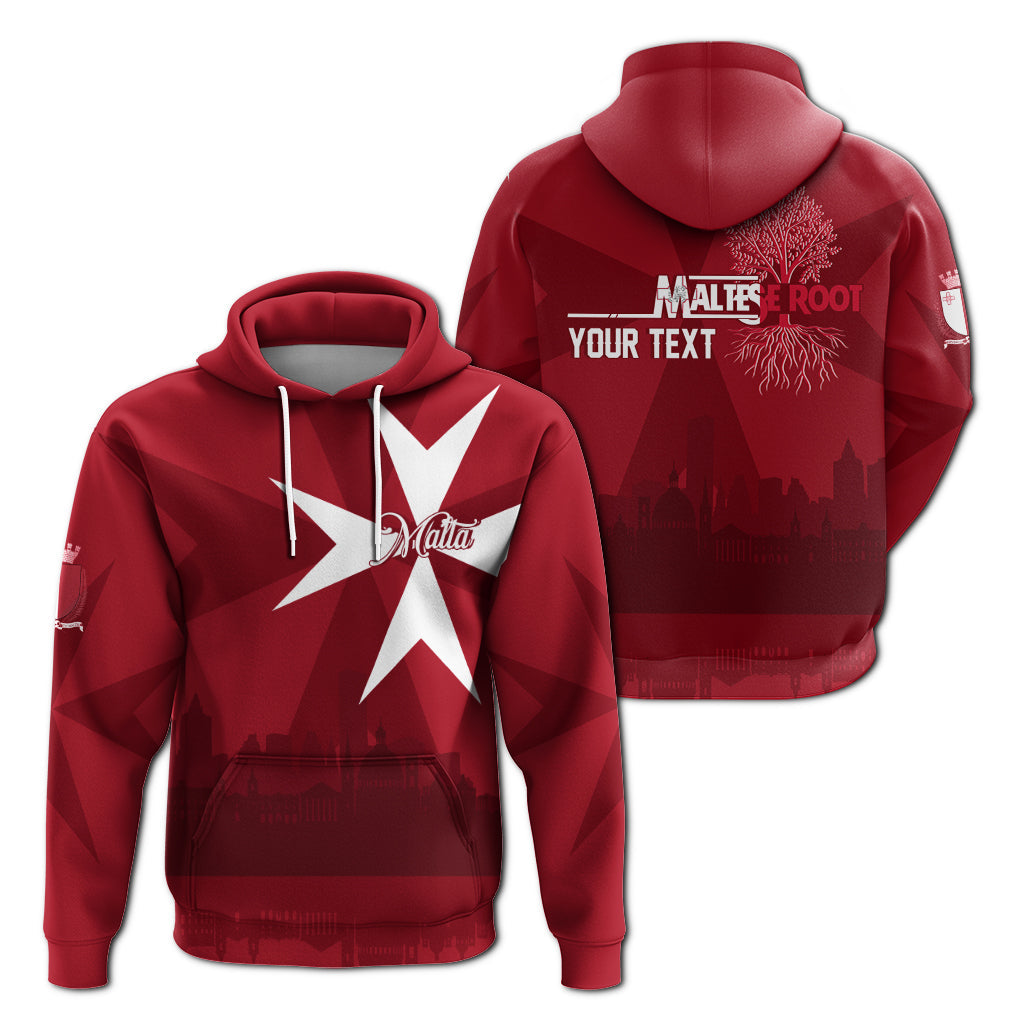 custom-personalised-malta-valletta-skyline-hoodie-maltese-cross