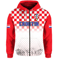 Croatia Hrvatska Hoodie Football Vibe - Wonder Print Shop