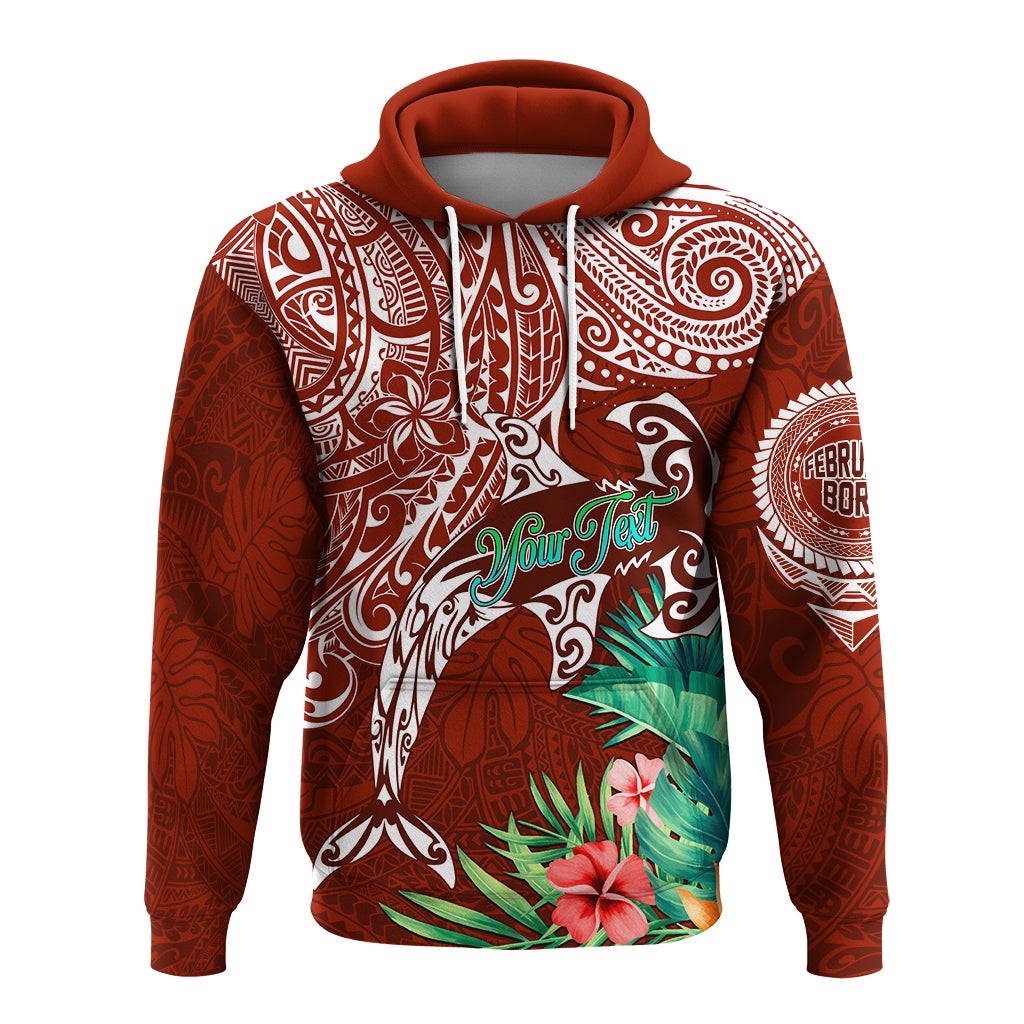 Custom Polynesian Birthday Hoodie Legends Are Born In February - Wonder Print Shop