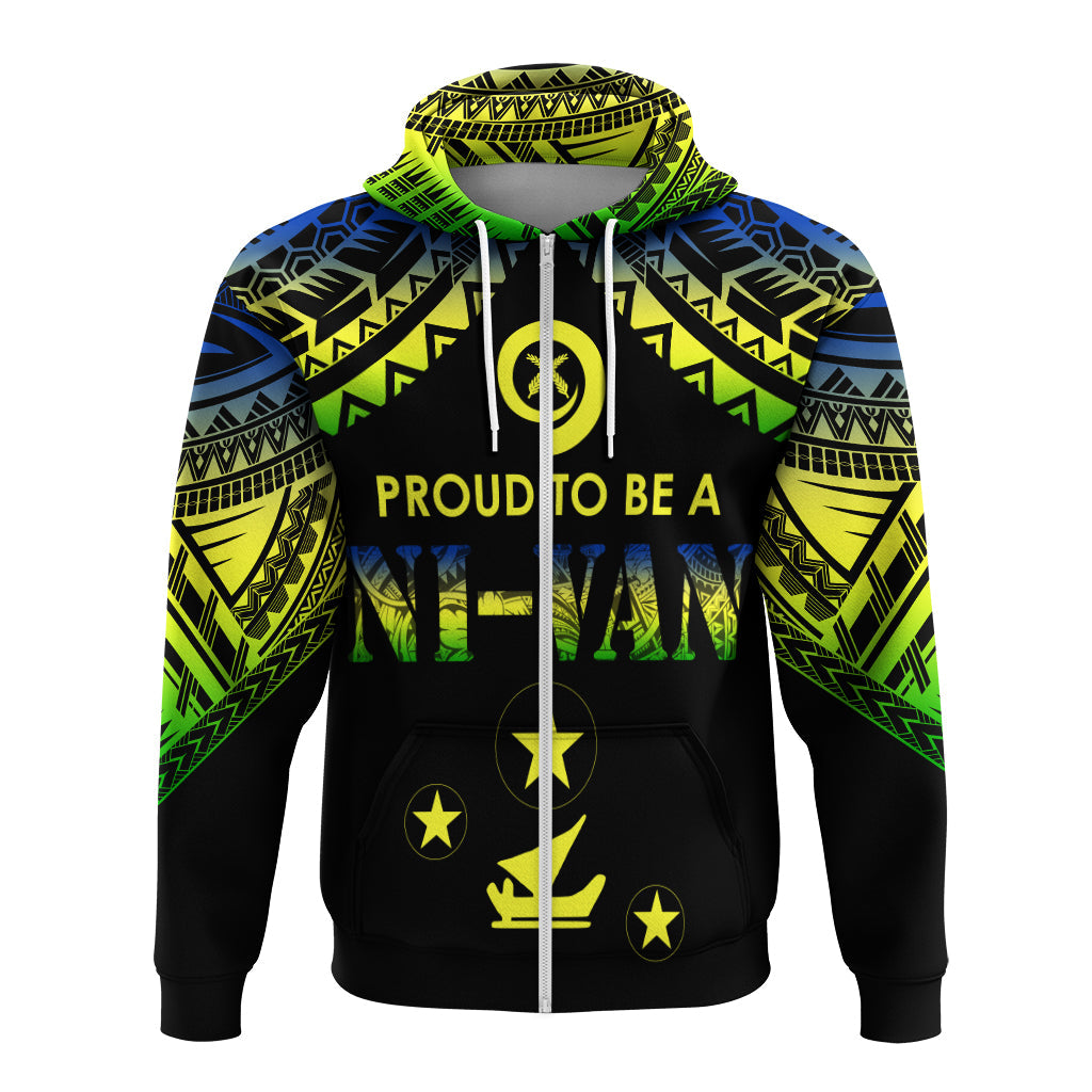 Vanuatu Proud To Be A Ni-Van - Polynesian Pattern Hoodie - Malampa Province - Wonder Print Shop