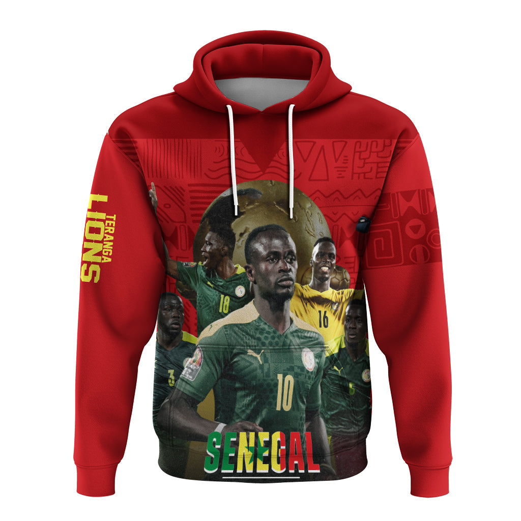 Senegal AFCON 2022 Champions Hoodie Teranga Lions - Wonder Print Shop