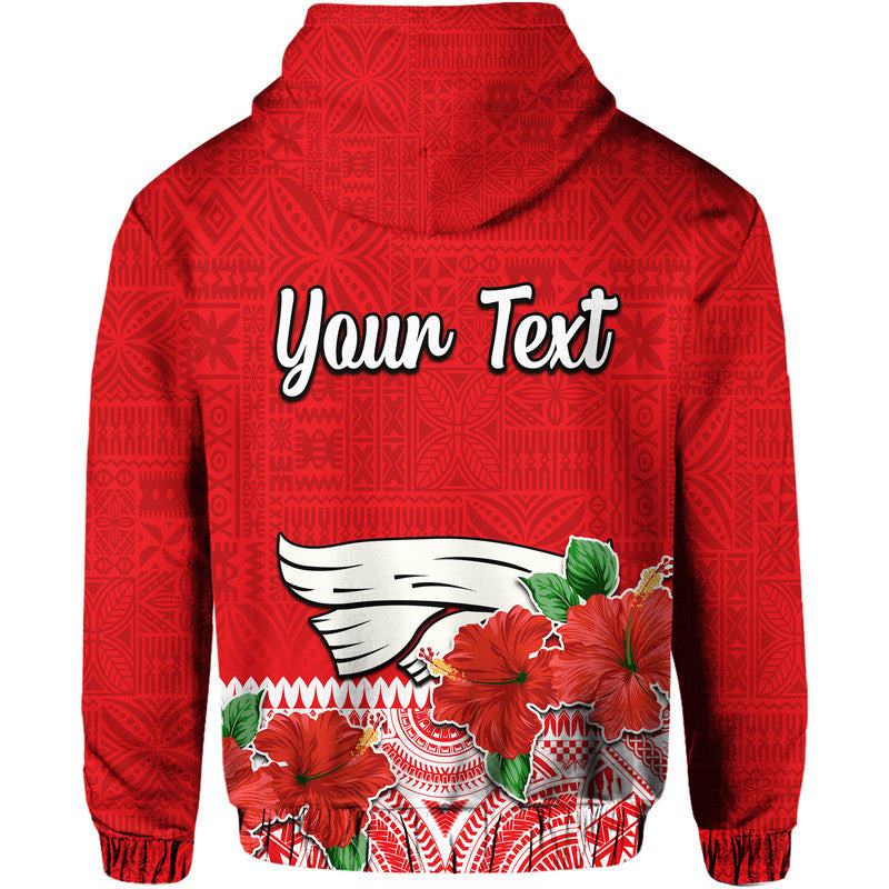 Custom Hawaii Hibiscus Flower Mele Kalikimaka Hoodie - Wonder Print Shop