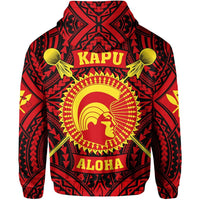 Polynesian King Kamehameha Protect Mauna Kea Kapu Aloha Hawaii Zip Hoodie - Wonder Print Shop