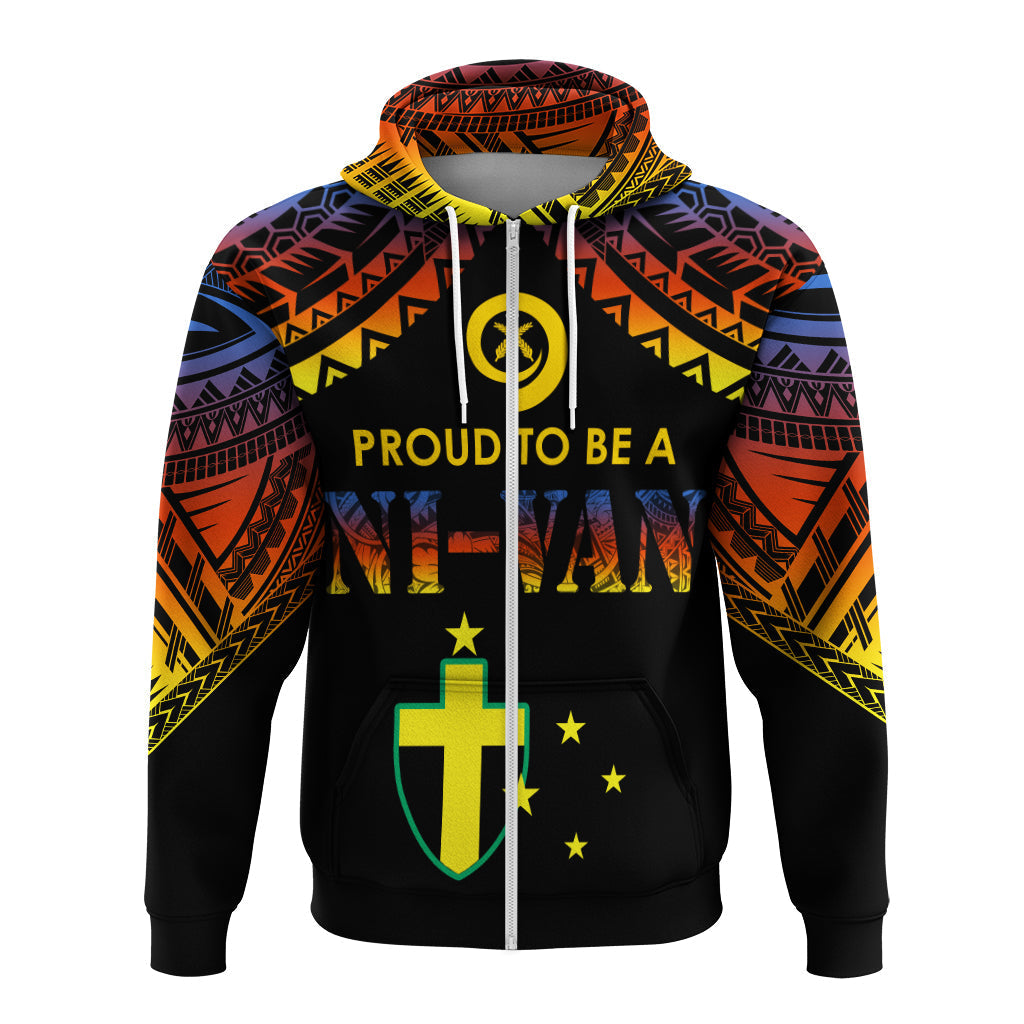 Vanuatu Proud To Be A Ni-Van - Polynesian Pattern Hoodie - Tafea Province - Wonder Print Shop