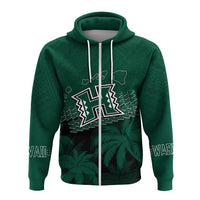 Custom Hawaii Rainbow Warriors Hoodie Laau Pama - Wonder Print Shop