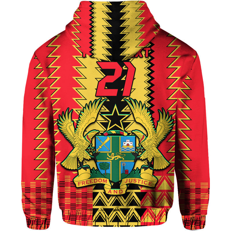 Custom Ghana Football Sport Style Hoodie - Wonder Print Shop