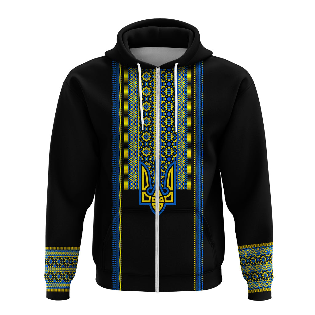 Ukraine Folk Patterns Hoodie Unity Day - Wonder Print Shop