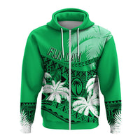 Custom Fiji Day Hoodie Flying Fijians Masi Kesa Style - Green - Wonder Print Shop
