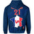 Custom France Football 2022 With Flag Map Hoodie - Wonder Print Shop