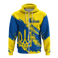 Ukraine Hoodie Slava Ukraini Grunge Style - Wonder Print Shop