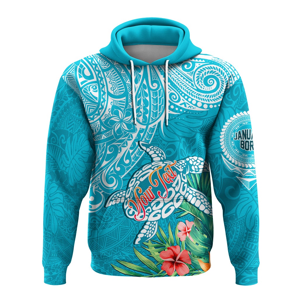 Custom Polynesian Birthday Hoodie Legends Are Born In January - Wonder Print Shop