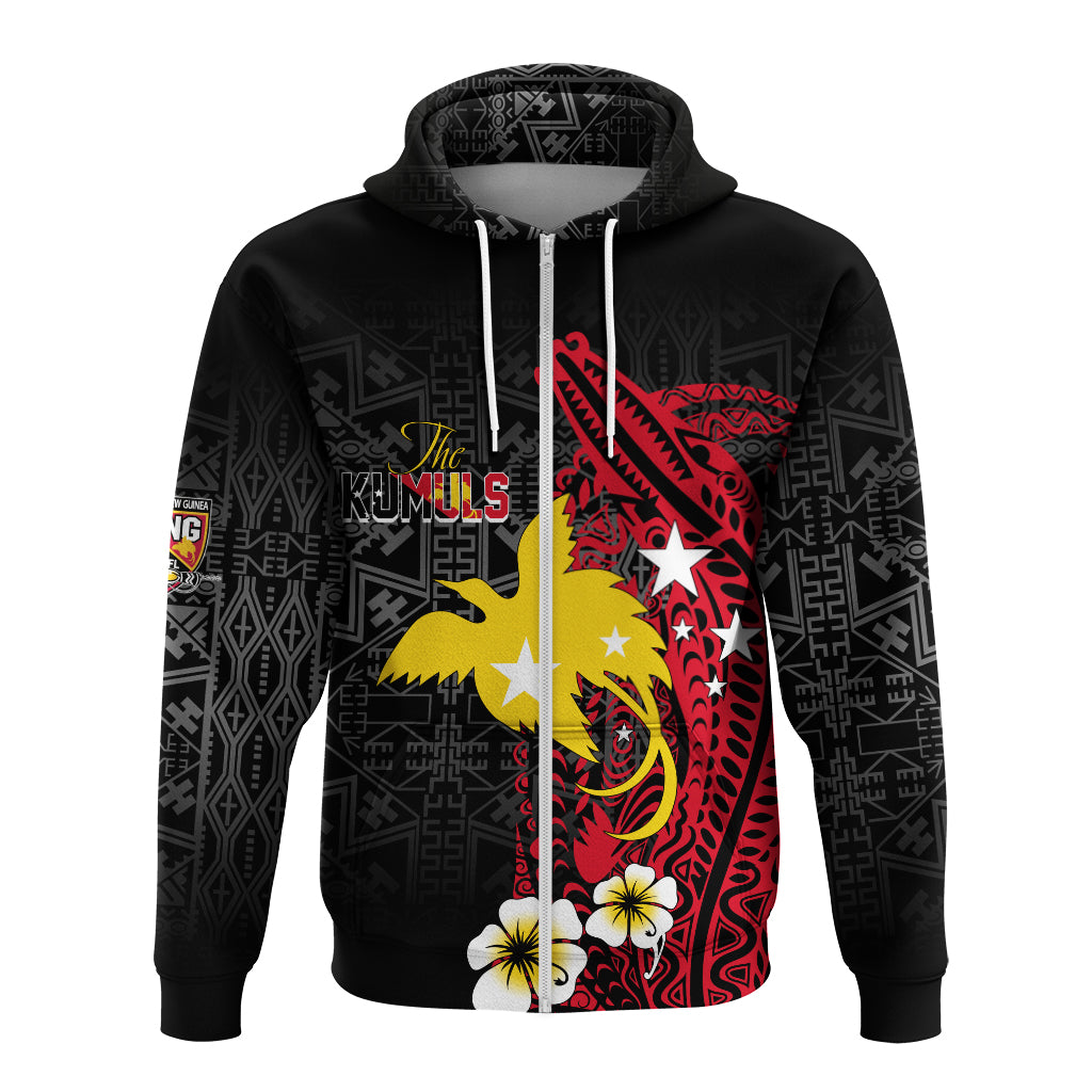 Papua New Guinea Independence Hoodie PNG Kumuls - Tribal Crocodile - Wonder Print Shop