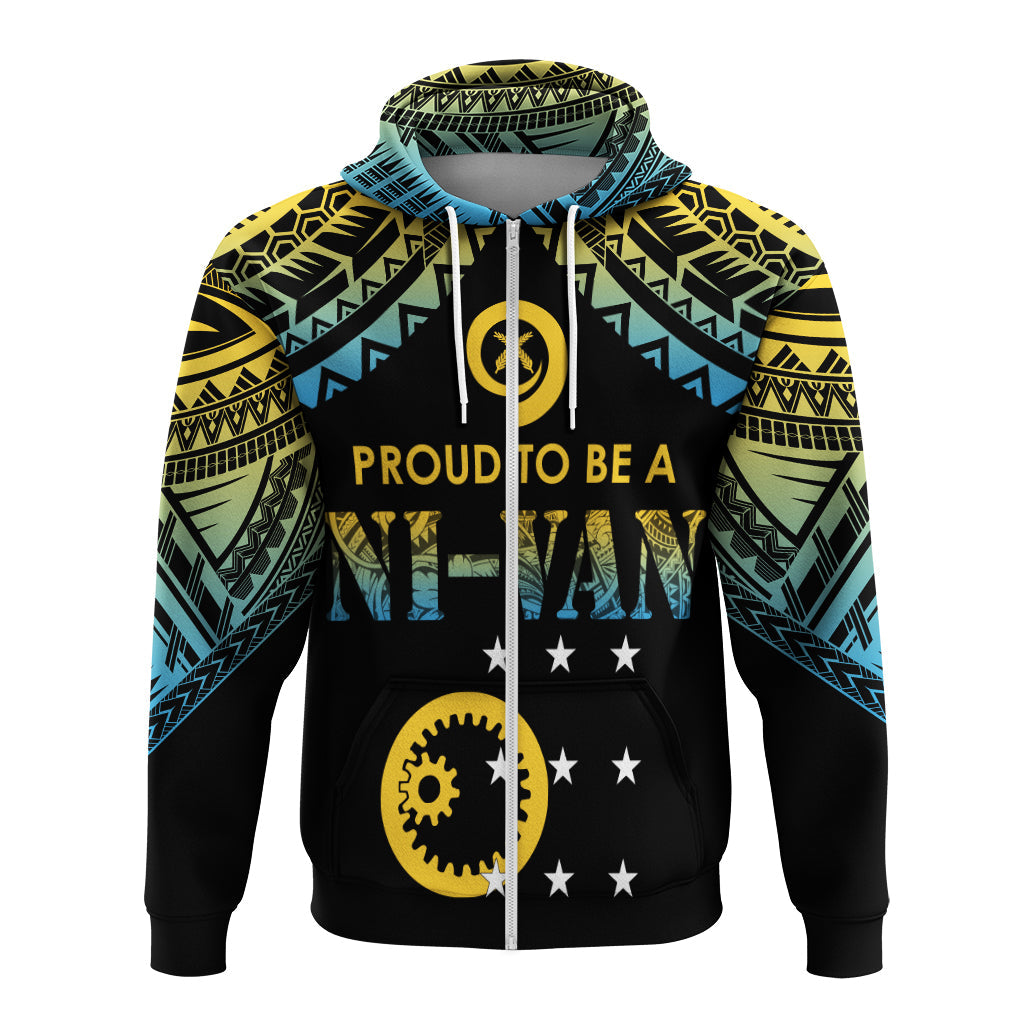Vanuatu Proud To Be A Ni-Van - Polynesian Pattern Hoodie - Sanma Province - Wonder Print Shop