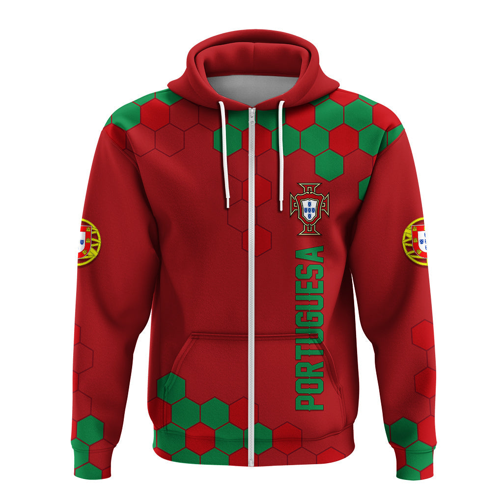 Custom Portugal Football 2022 Hoodie Portuguesa Selecao - Wonder Print Shop