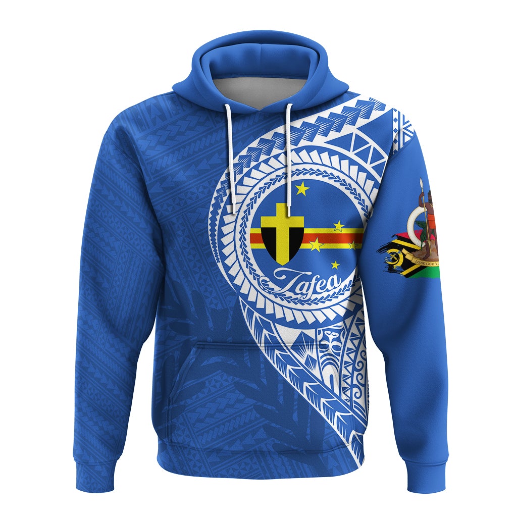 Custom Vanuatu Tafea Province Hoodie Tafea Emblem - Wonder Print Shop