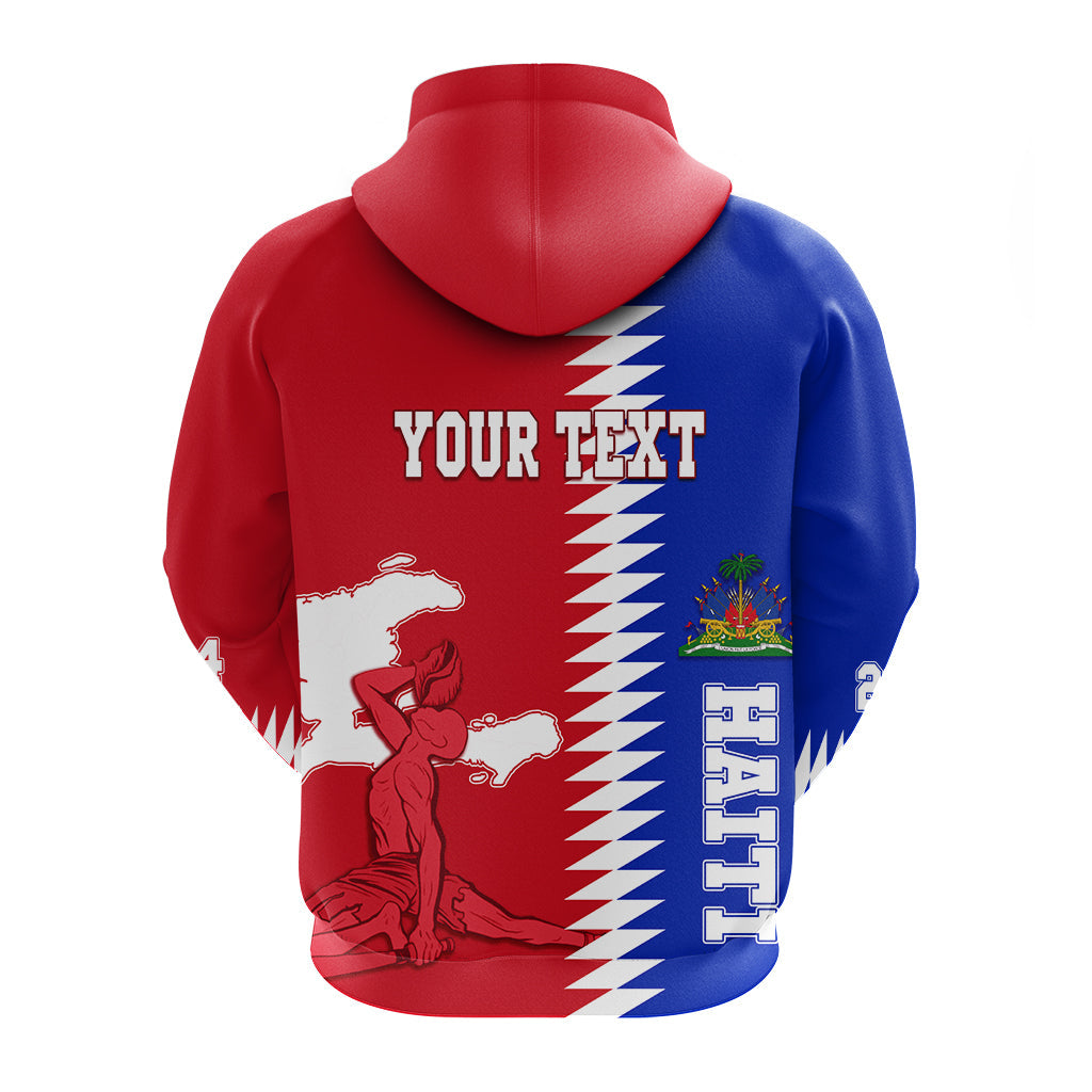 Haiti Independence Day Hoodie Negre Marron Simple Style - Wonder Print Shop