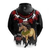 Iceland Christmas Hoodie Icelandic Horse Do The Tolt - Wonder Print Shop