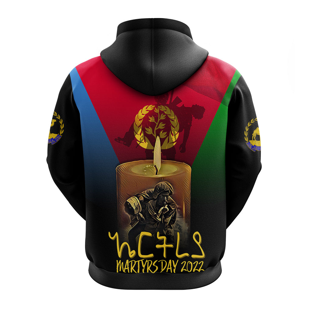 Custom Eritrea Martyrs Day Hoodie Eternal Glory - Wonder Print Shop
