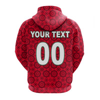 Custom Morocco Soccer Hoodie World Cup Champions Red Style LT6 - Wonder Print Shop