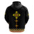 Ethiopia Cross Hoodie Geometric Ethnic - Wonder Print Shop
