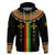 Custom Ethiopia Cross Hoodie Geometric Ethnic - Wonder Print Shop