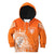 Personalised Netherlands World Cup 2022 Hoodie KID Oranje Lions - Wonder Print Shop