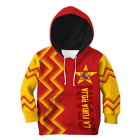 Personalised Spain World Cup 2022 Hoodie KID Movies Icons - The Slayers - Wonder Print Shop