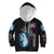(Custom) Viking - Greenland Flag and Map Hoodie Kid style Viking Geri and Freki RLT12 - Wonder Print Shop
