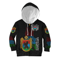 (Custom) Viking - Karelia Flag and Map Hoodie Kid style Viking Geri and Freki RLT12 - Wonder Print Shop