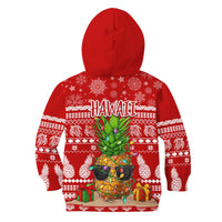 Hawaii Christmas Hoodie KID Mele Kalikimaka - Pineapple - Wonder Print Shop