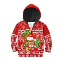 Hawaii Christmas Hoodie KID Mele Kalikimaka - Tiki - Wonder Print Shop