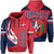 Dominican Republic Baseball Team Hoodie Zip - Wonder Print Shop